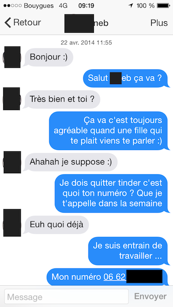 Quel premier message envoyer sur un site de rencontre ?